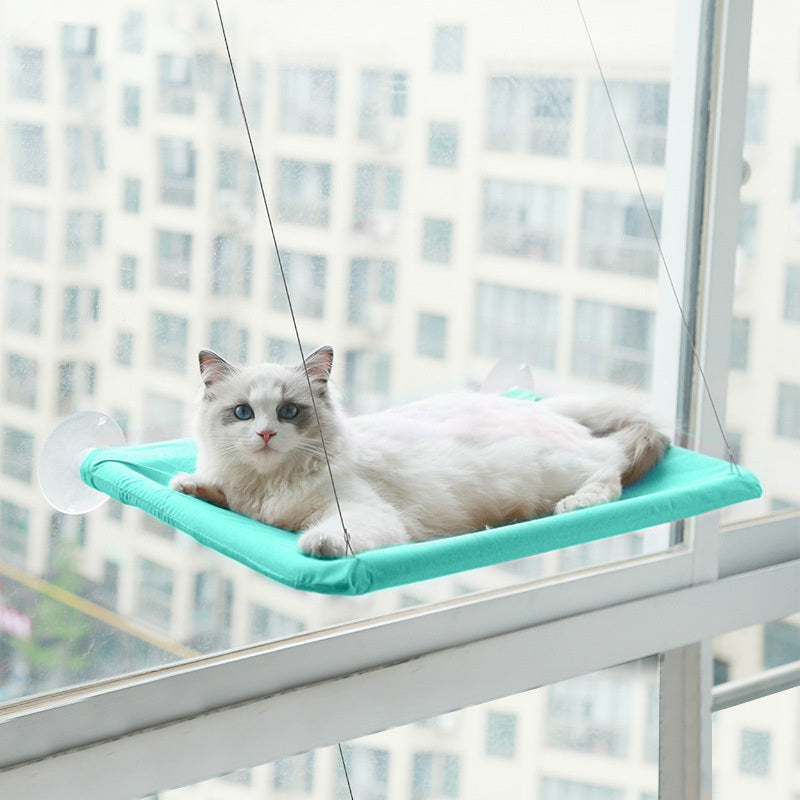 Sunbathe in Comfort: Hanging Window Hammock for Cats
