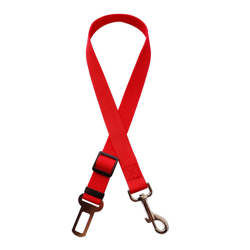 Safe Travels: Adjustable Pet Car Seat Belt & Harness - Pawsitive Vibes