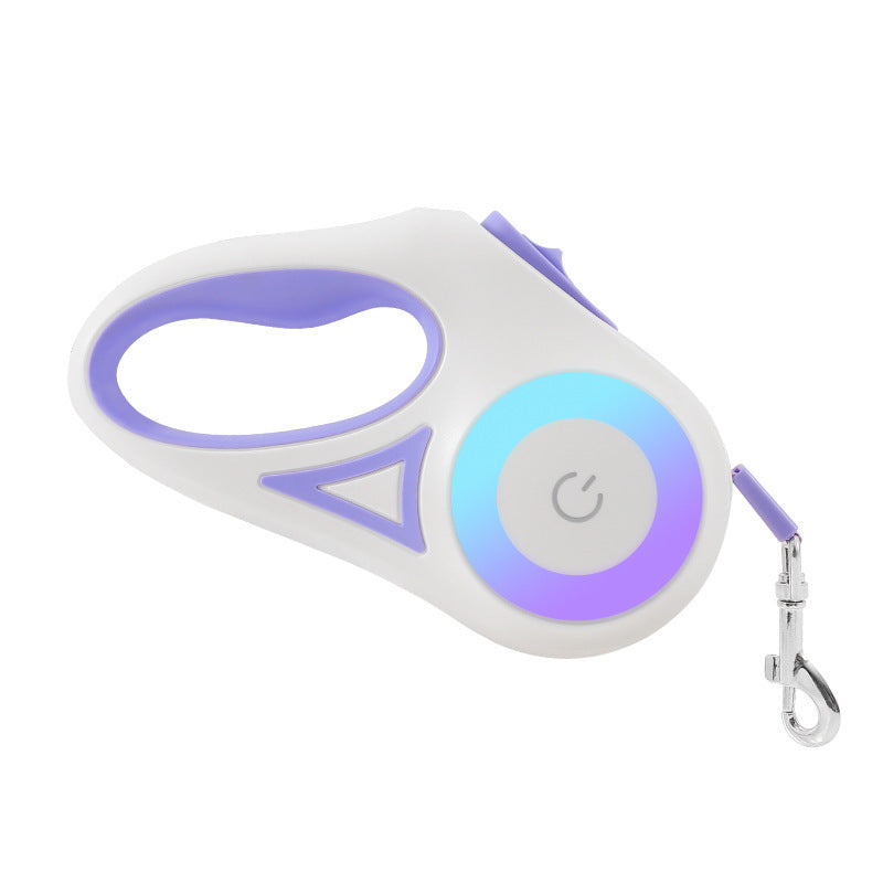 Freedom & Control: Retractable Dog Leash with Spotlight - Pawsitive Vibes
