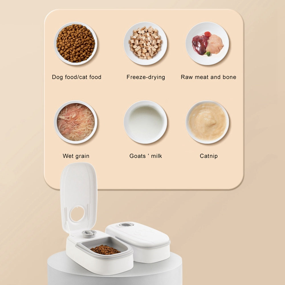 Stress-Free Mealtimes: Smart Automatic Feeder for Pets - Pawsitive Vibes