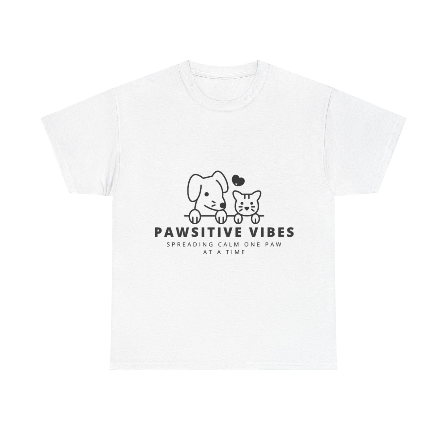Super Comfortable Pawsitive Vibes T-Shirt - Pawsitive Vibes