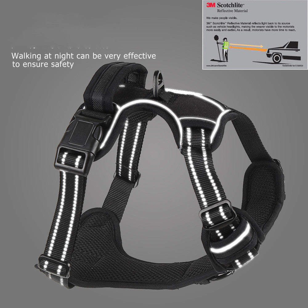 Comfortable No-Pull Dog Harness – Safe, Breathable & Reflective! - Pawsitive Vibes