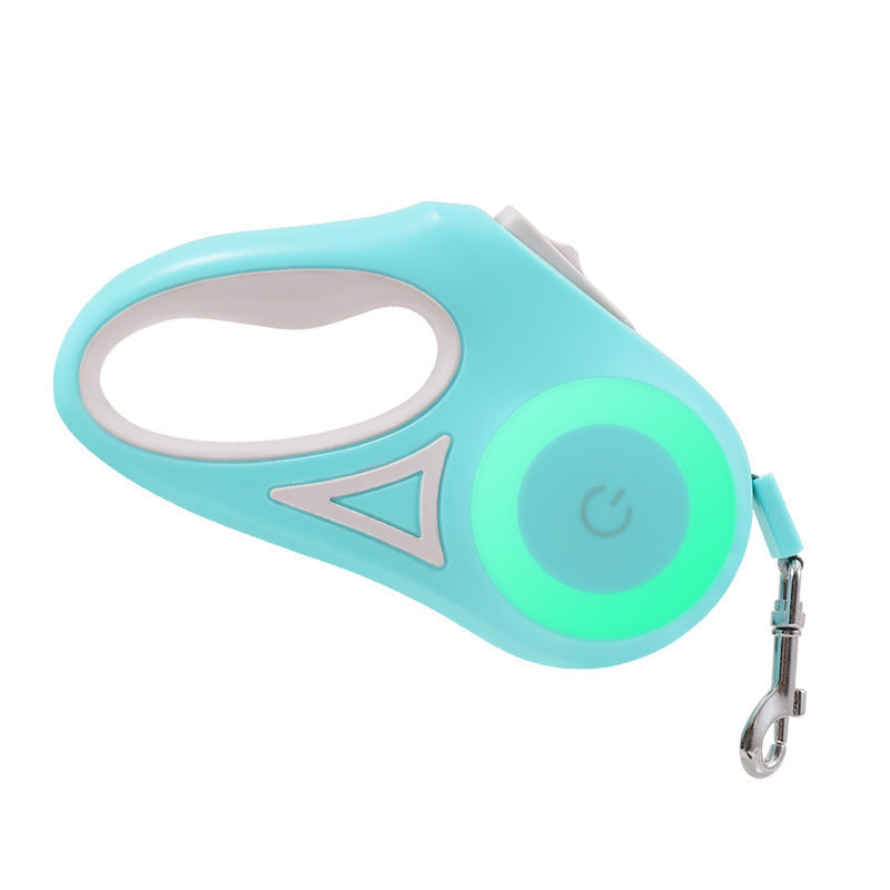Freedom & Control: Retractable Dog Leash with Spotlight - Pawsitive Vibes