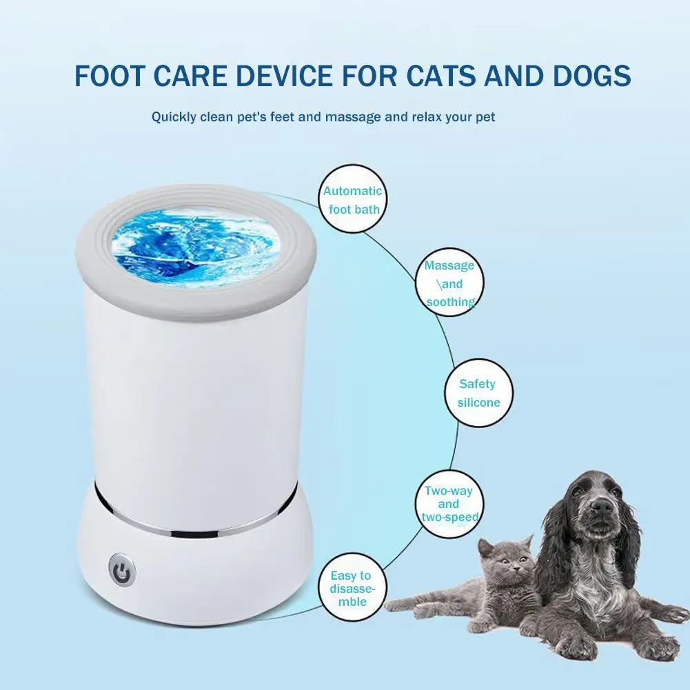 Automatic Dog Paw Washer & Massager