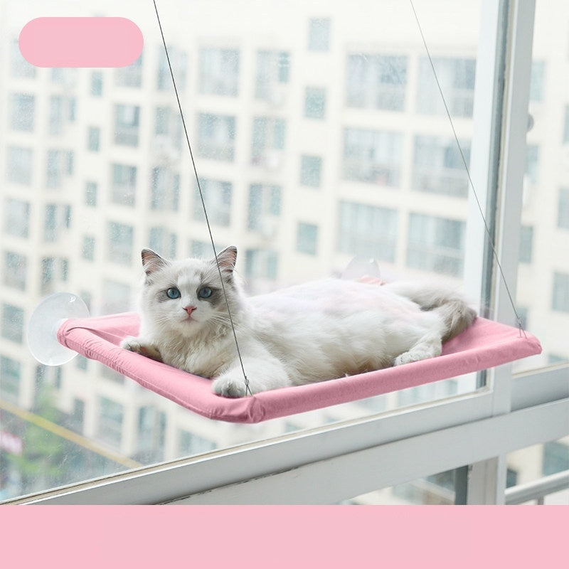 Sunbathe in Comfort: Hanging Window Hammock for Cats