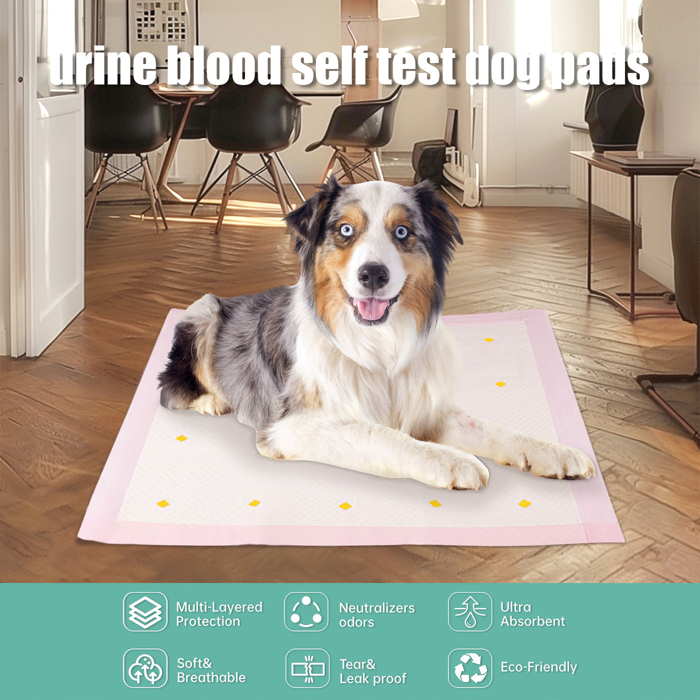 Leak-Proof Dog Urine Pads – Keep Your Home Clean & Fresh! - Pawsitive Vibes