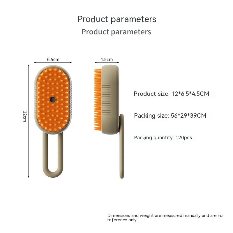 Gentle Grooming: 3-in-1 Electric Brush for Pets - Pawsitive Vibes