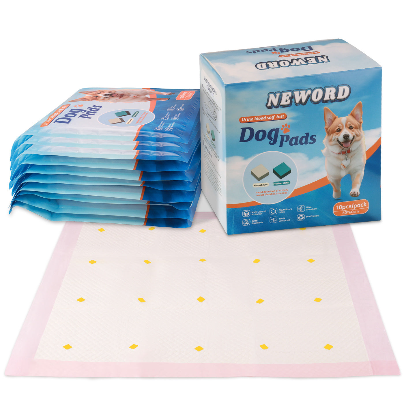 Leak-Proof Dog Urine Pads – Keep Your Home Clean & Fresh! - Pawsitive Vibes