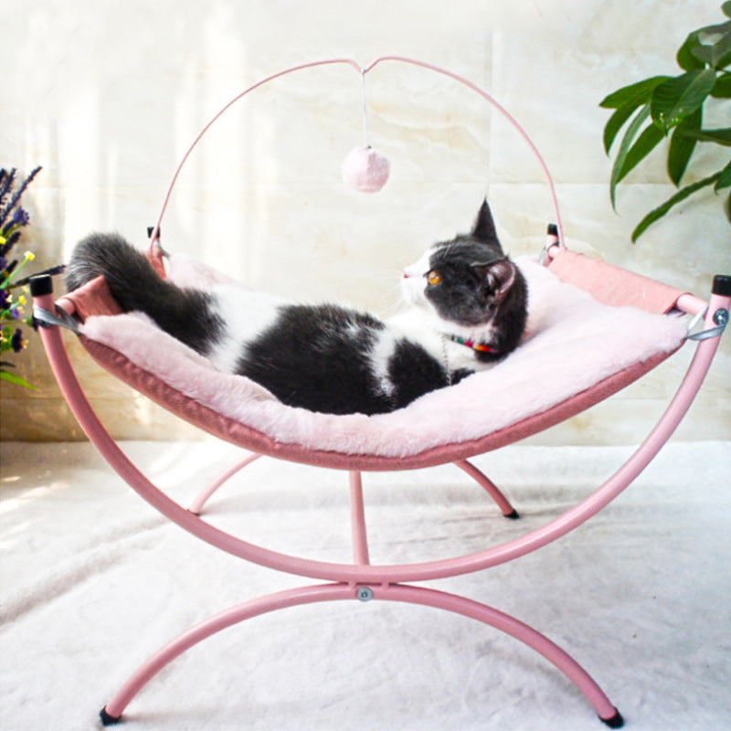 Cozy Comfort Year-Round: Four Seasons Cat Recliner Bed