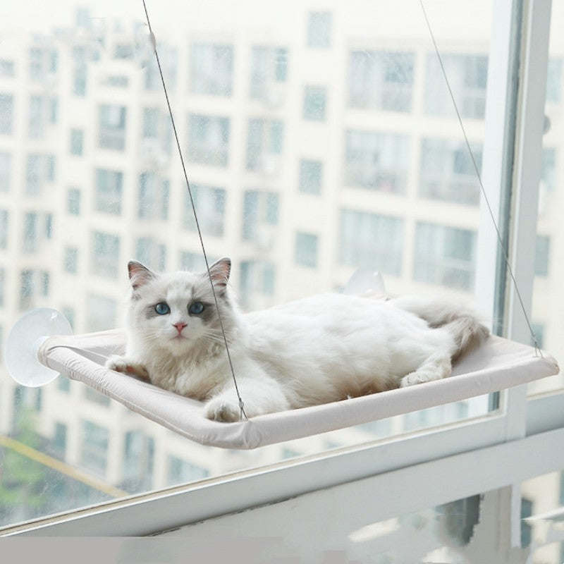 Sunbathe in Comfort: Hanging Window Hammock for Cats