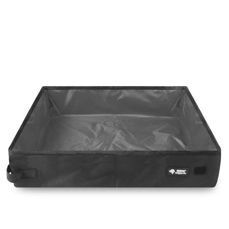 Portable Foldable Cat Litter Box – Travel Clean & Hassle-Free - Pawsitive Vibes