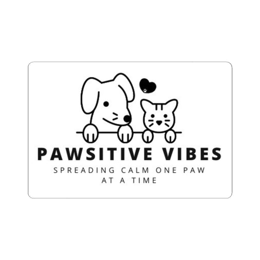 Pawsitive Vibes Stickers - Spread Calm
