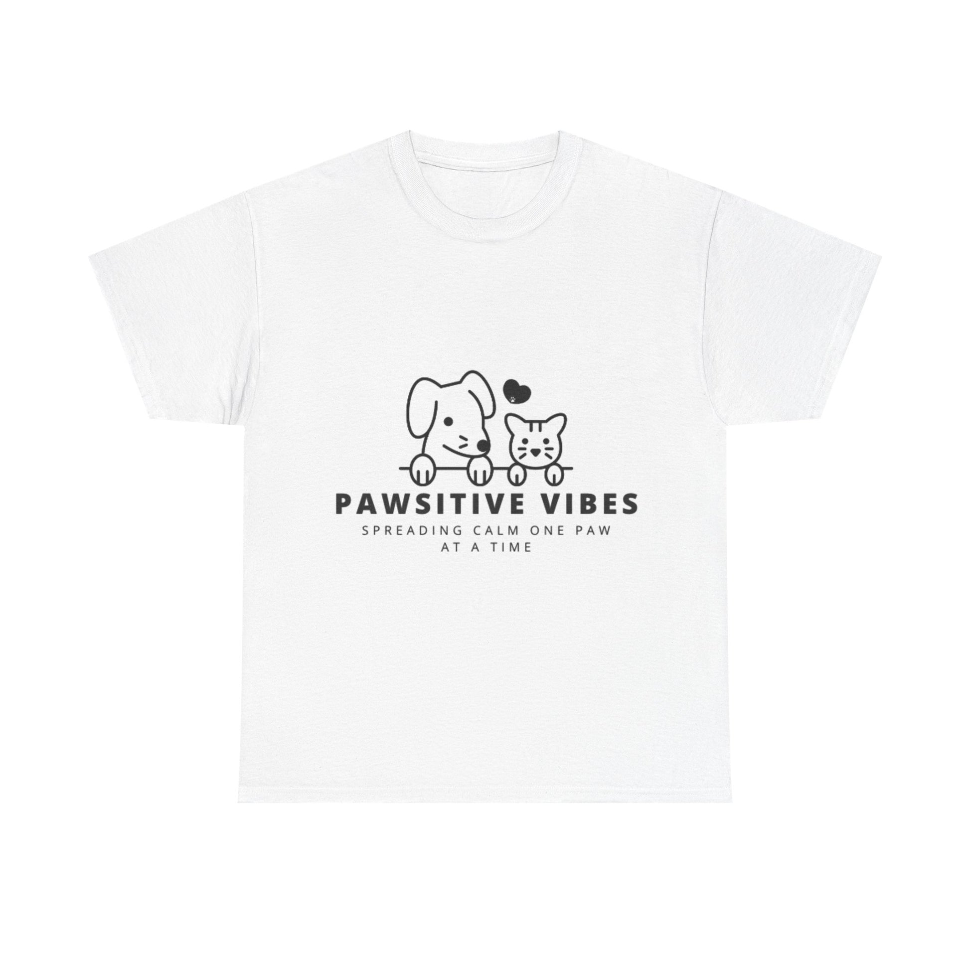 Super Comfortable Pawsitive Vibes T-Shirt - Pawsitive Vibes