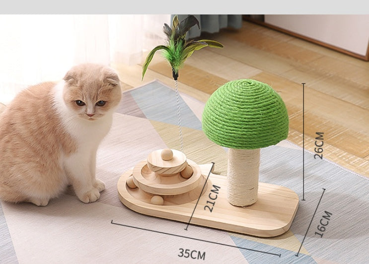 Keep Your Cat Happy with This Fun Scratch & Play Post!