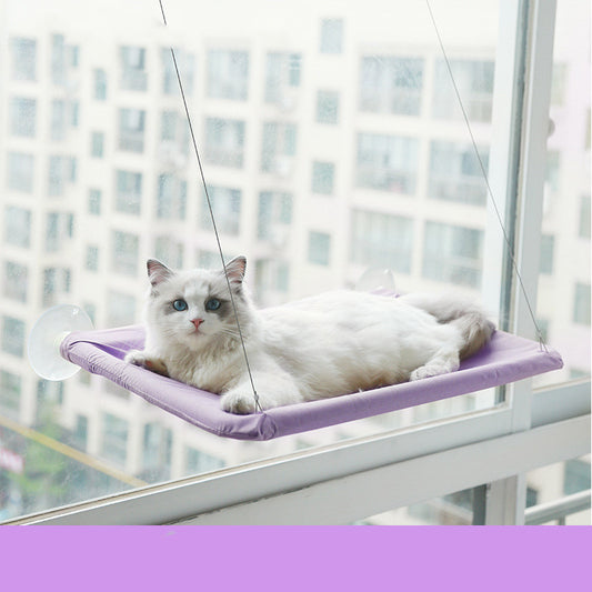 Sunbathe in Comfort: Hanging Window Hammock for Cats