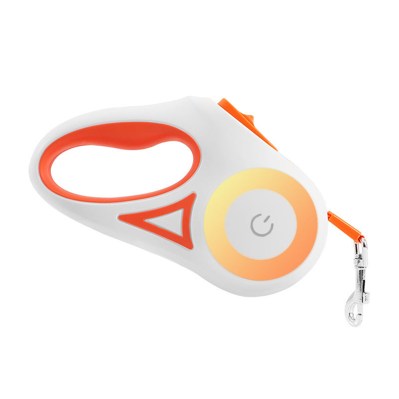 Freedom & Control: Retractable Dog Leash with Spotlight - Pawsitive Vibes