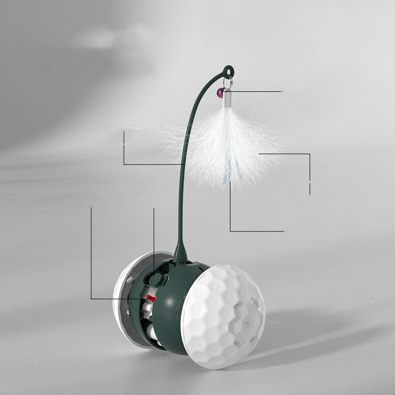 Smart Electric Cat Toy: Endless Fun & Bite-Resistant Play! - Pawsitive Vibes