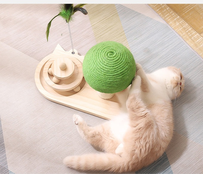Keep Your Cat Happy with This Fun Scratch & Play Post!