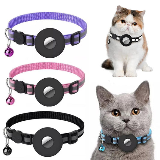 Reflective Waterproof AirTag Collar Case