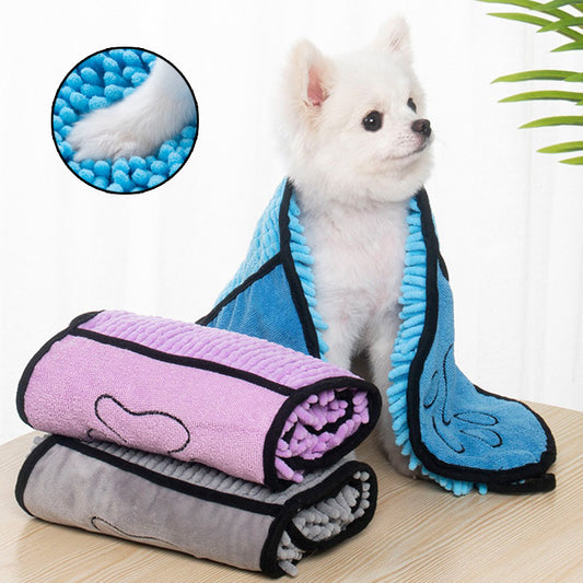 Super Absorbent Pet Towel – Quick-Dry Comfort for Your Fur Baby - Pawsitive Vibes