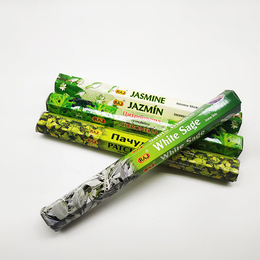 Tranquil White Sage Tibetan Incense Sticks: Elevate Meditation & Relaxation - Pawsitive Vibes
